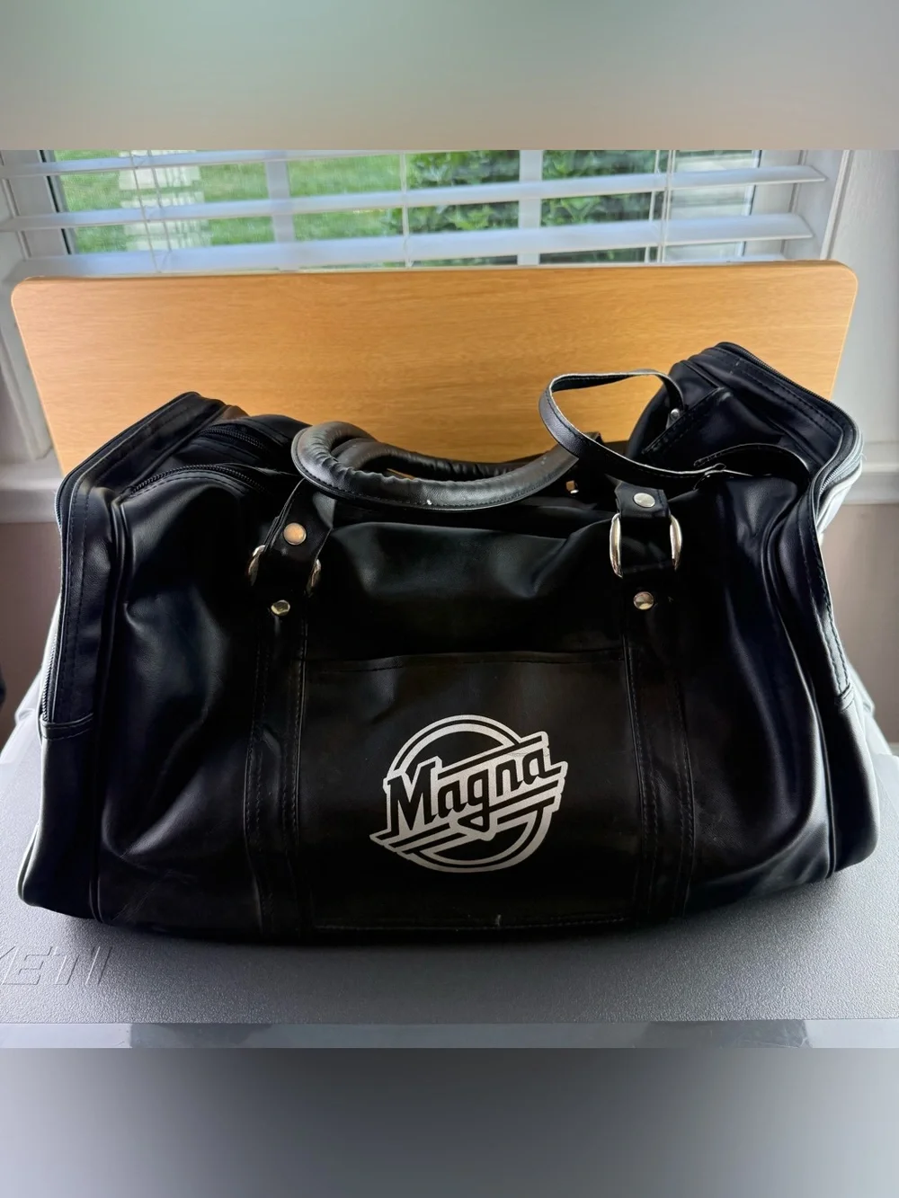 VTG 90s The Strokes Band Magna Cigarettes RJ Reynolds Tobacco Travel Duffel Bag